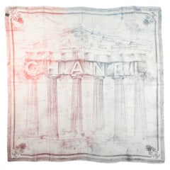 New Chanel Greek Cashmere Multicolor 52" Shawl