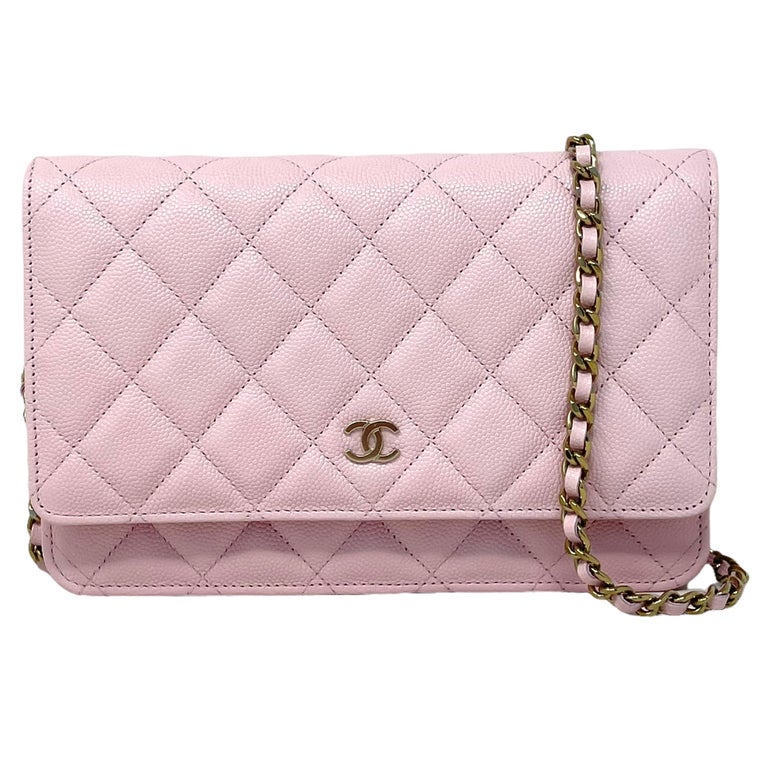 all pink chanel bag