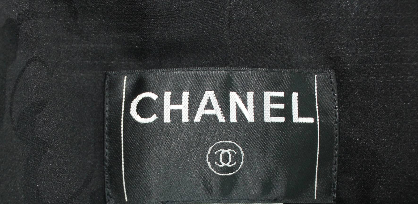 NEW Chanel Métiers d'Art Checked Tweed & Tulle Overlay Mesh Blazer Jacket Coat 1