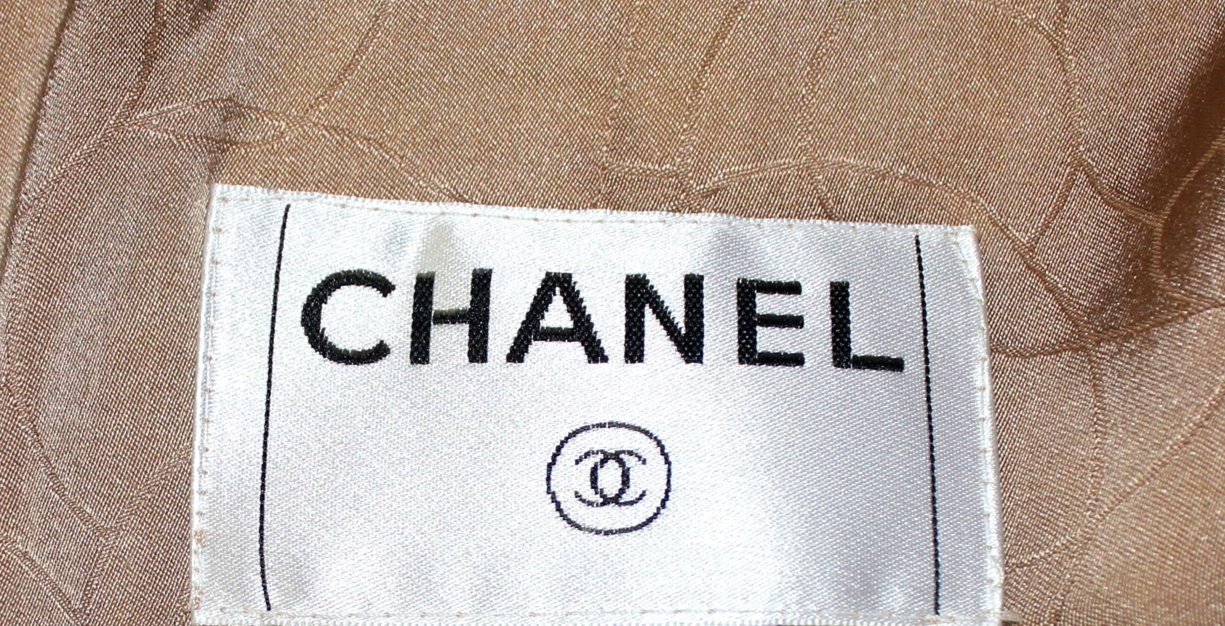 NEW Chanel Multicolor Fringed Fantasy Lesange Sequin Tweed Skirt Suit For Sale 3