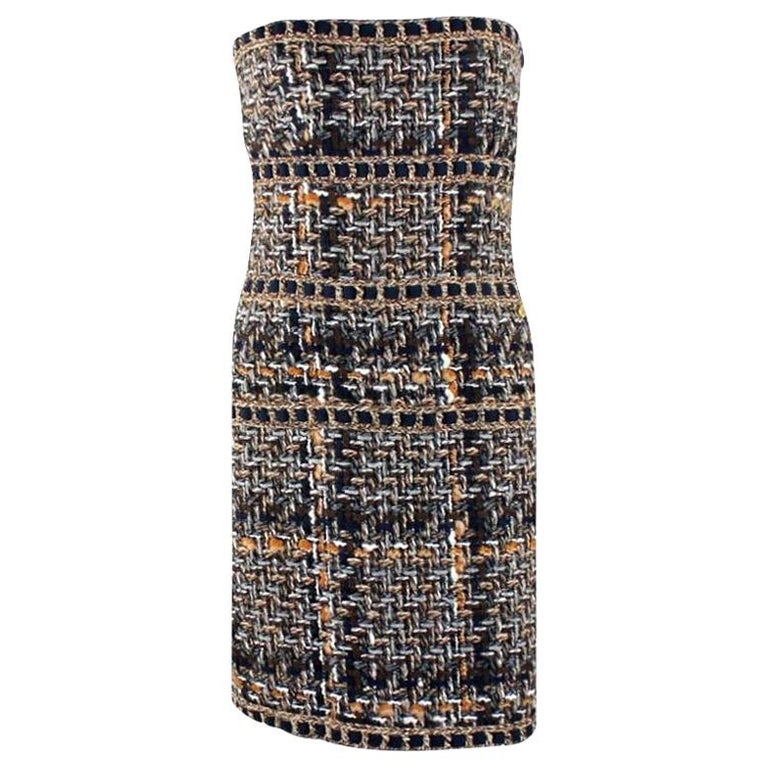 tweed chanel dress 40