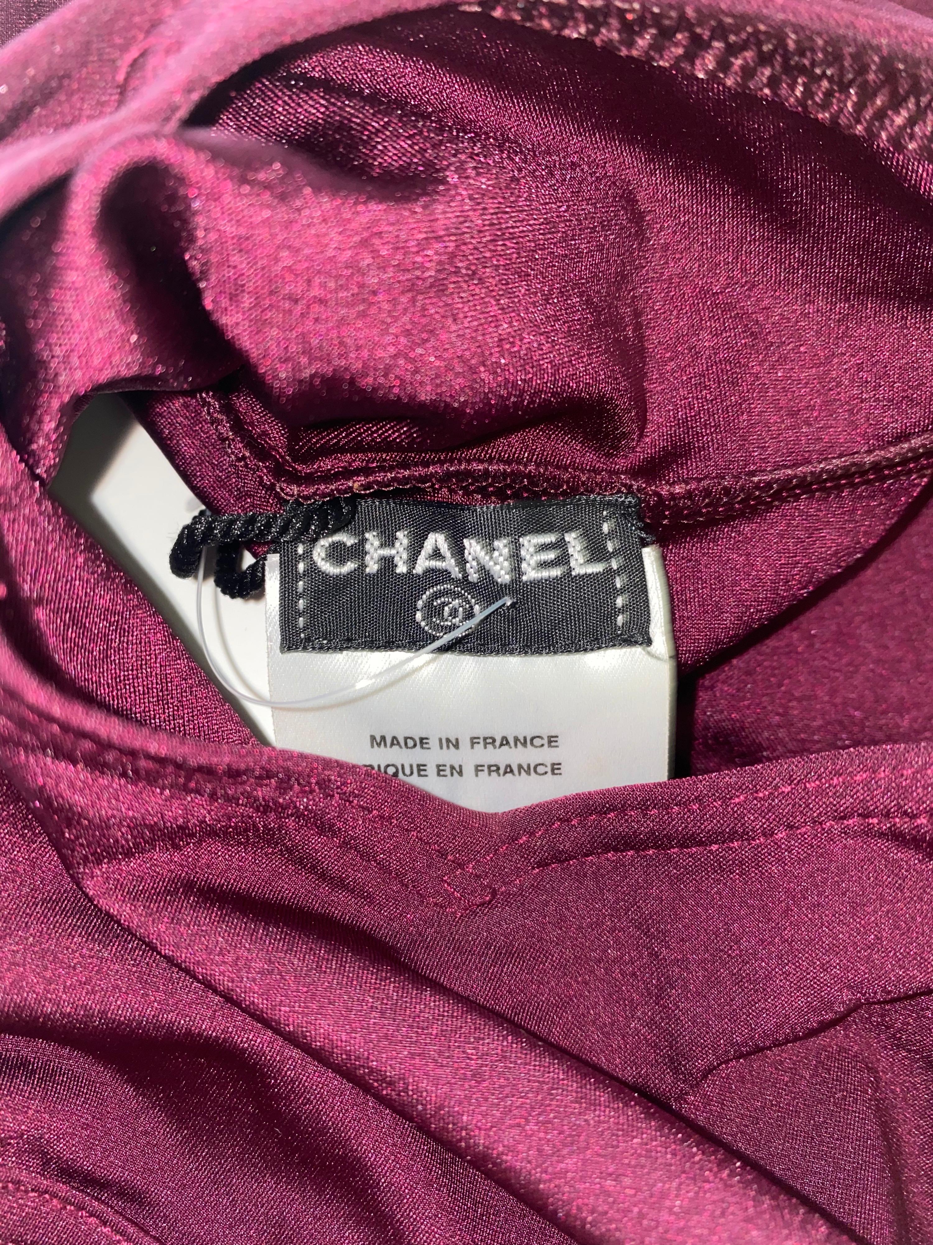 Chanel Maillot de bain une pièce et maillot de plage 38 non porté en vente 1