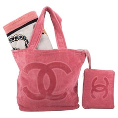 New Chanel Pink Beach Tote  Iconic Design