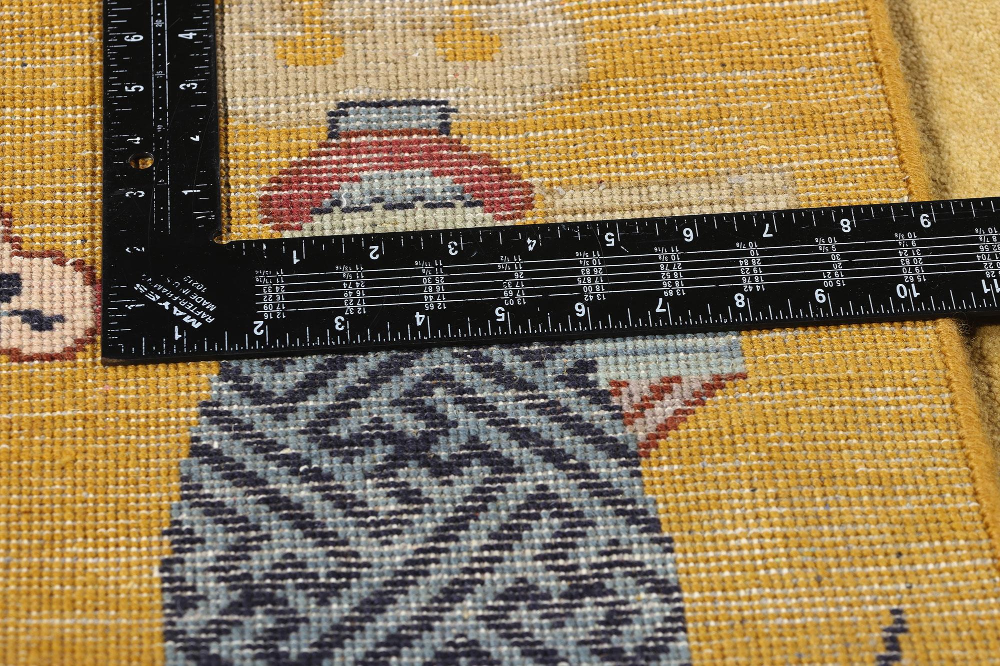 Indian New Chinese Art Deco Rug with Maximalist Style For Sale