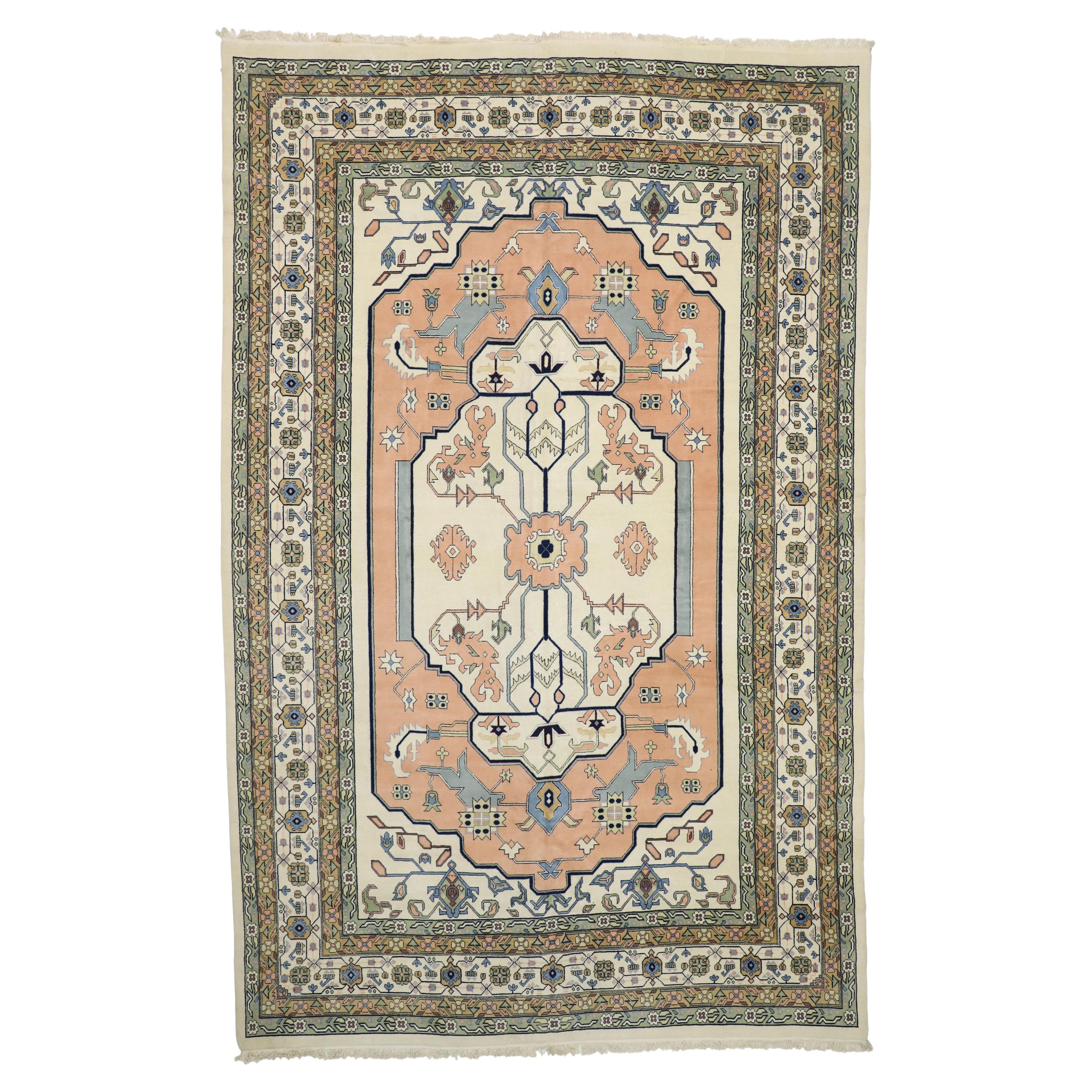 New Chinese Art Deco Rug with Modern Style