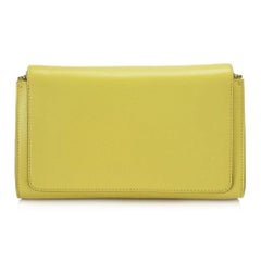 New Chloe Bag Soleil Jaune Pochette en cuir