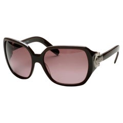 Neu Chloe Dunkelbraun Sonnenbrille mit Etui & Karten