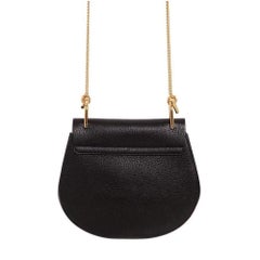 New Chloe Drew Small Black Leather Cross Body Shoulder bag