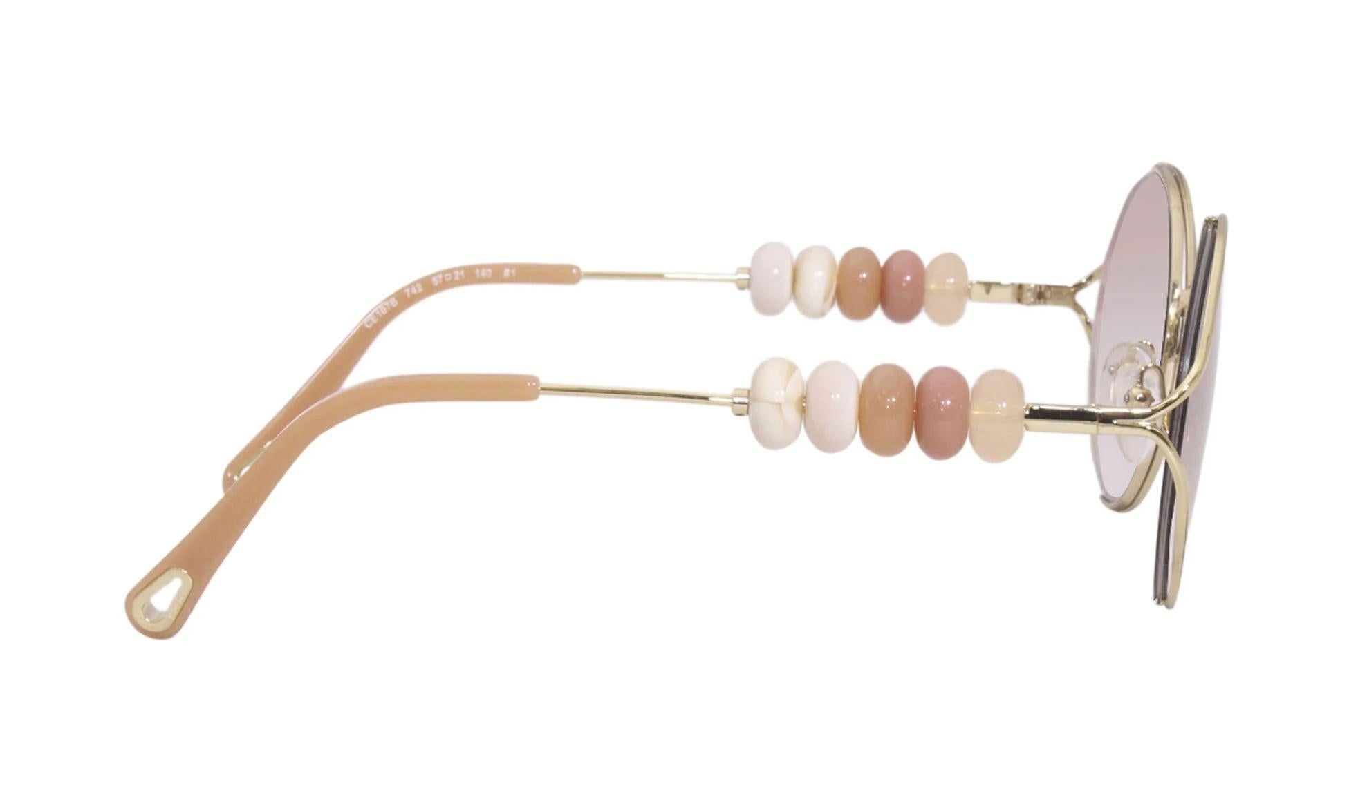 Gafas de sol Chloe
  Nuevo
Detalle de abalorios en los laterales
* Marcos dorados
* Lentes graduadas
* Fabricado en Francia
* 100% Protección UVA/UVB
* Con caja, estuche y ropa de limpieza 