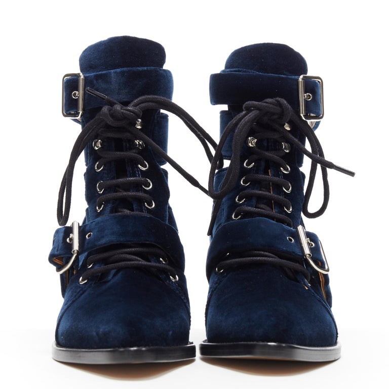chloé rylee buckle boots