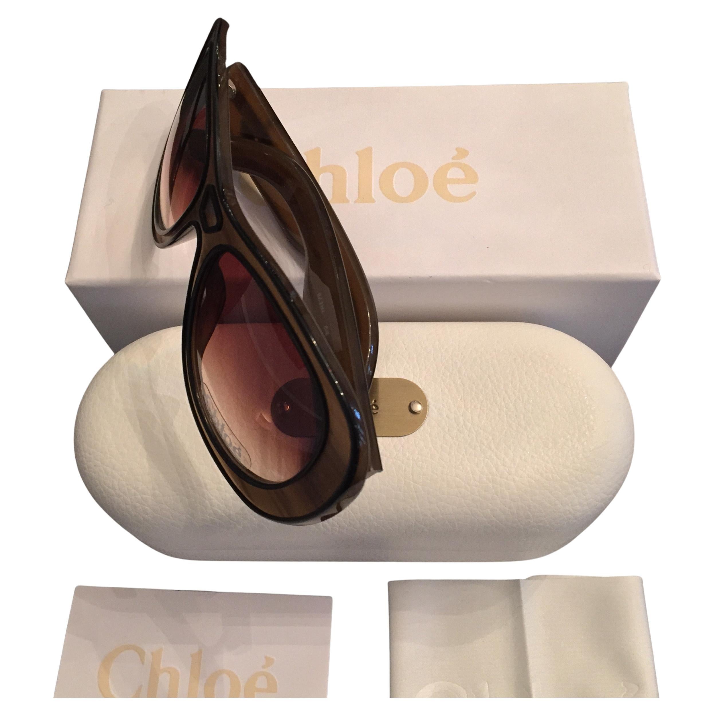 Nuevas gafas de sol Chloe con estuche y caja en Nuevo estado para la venta en Leesburg, VA