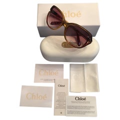 Nuevas gafas de sol Chloe con estuche y caja