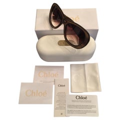 Nuevas gafas de sol Chloe con estuche y caja