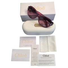 Nuevas gafas de sol Chloe con estuche y caja