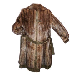 NEW Christian Dior by John Galliano Russian Bargouzine Sable Fur Coat Fall 2006
