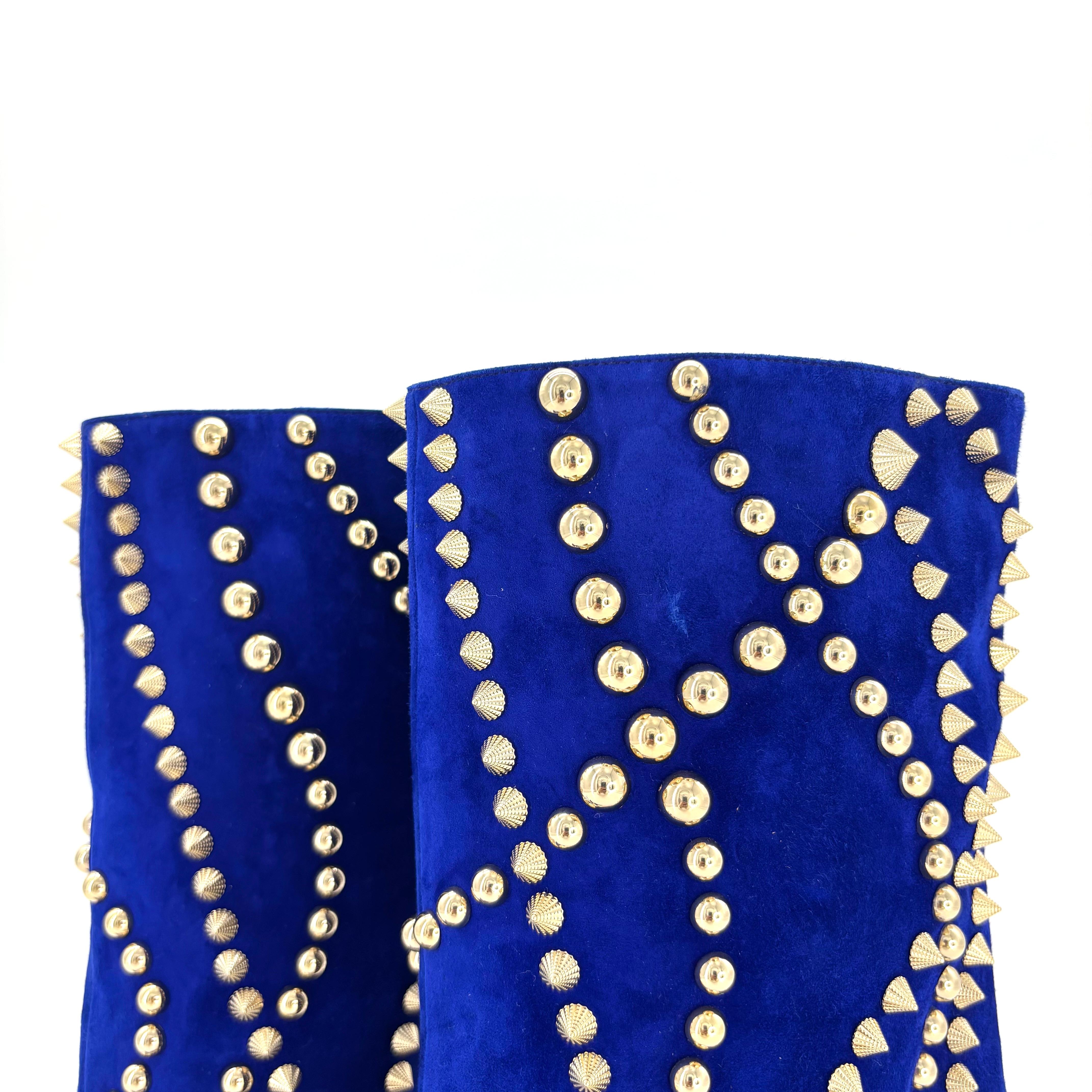 NEW Christian Louboutin Astrilarge Booty Pika 100 Pointed Toe Boots 40 For Sale 1