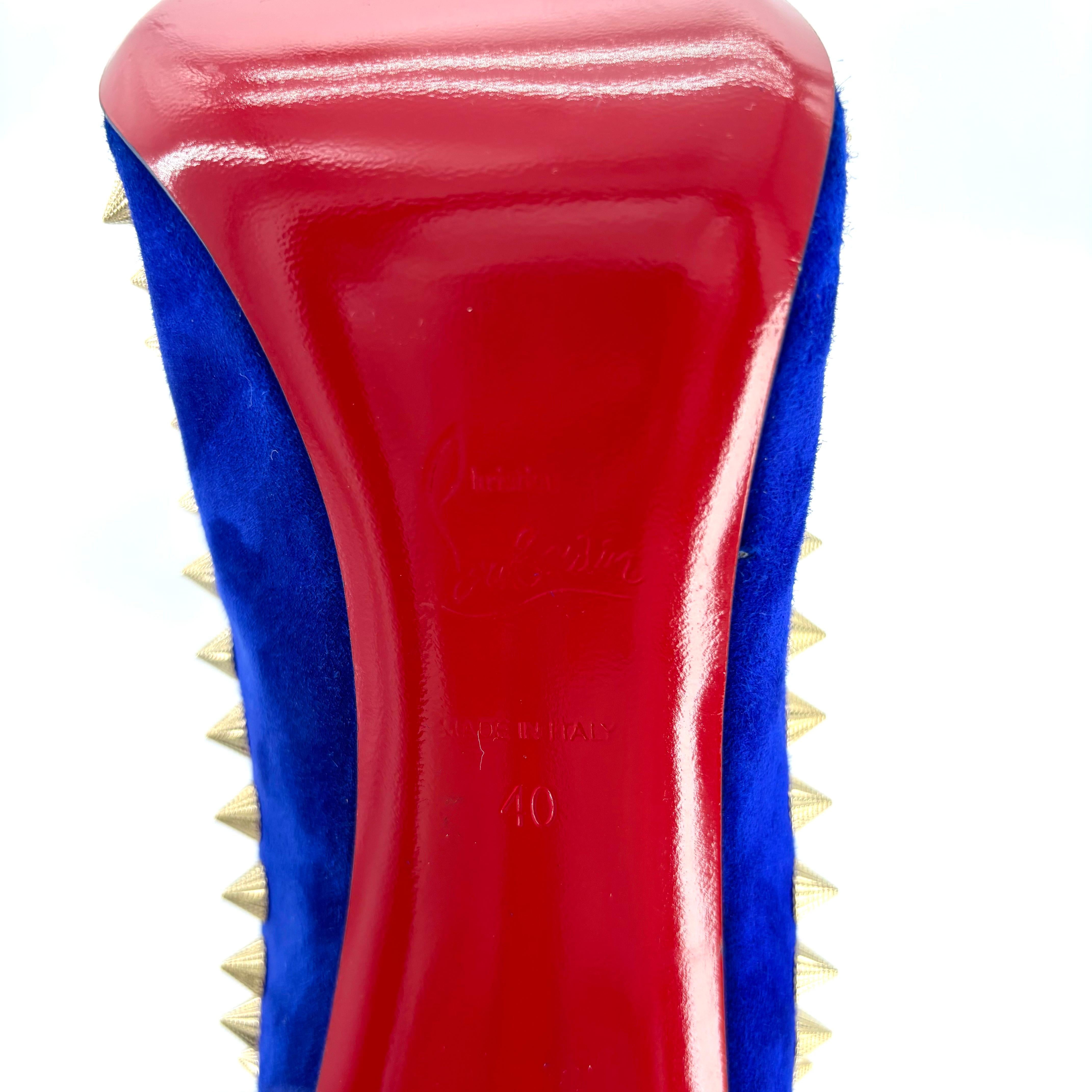 NEW Christian Louboutin Astrilarge Booty Pika 100 Pointed Toe Boots 40 For Sale 3