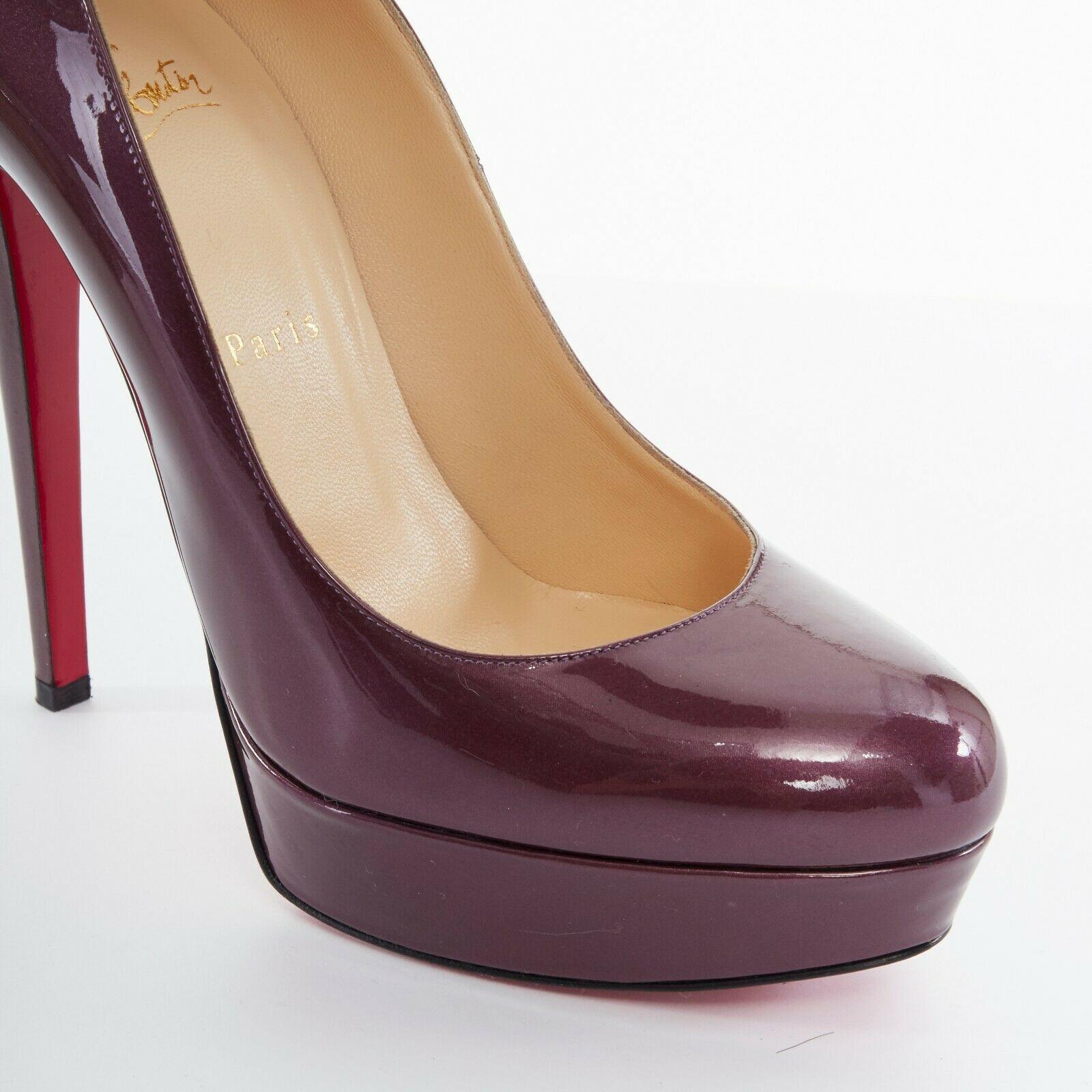 almond toe platform heels
