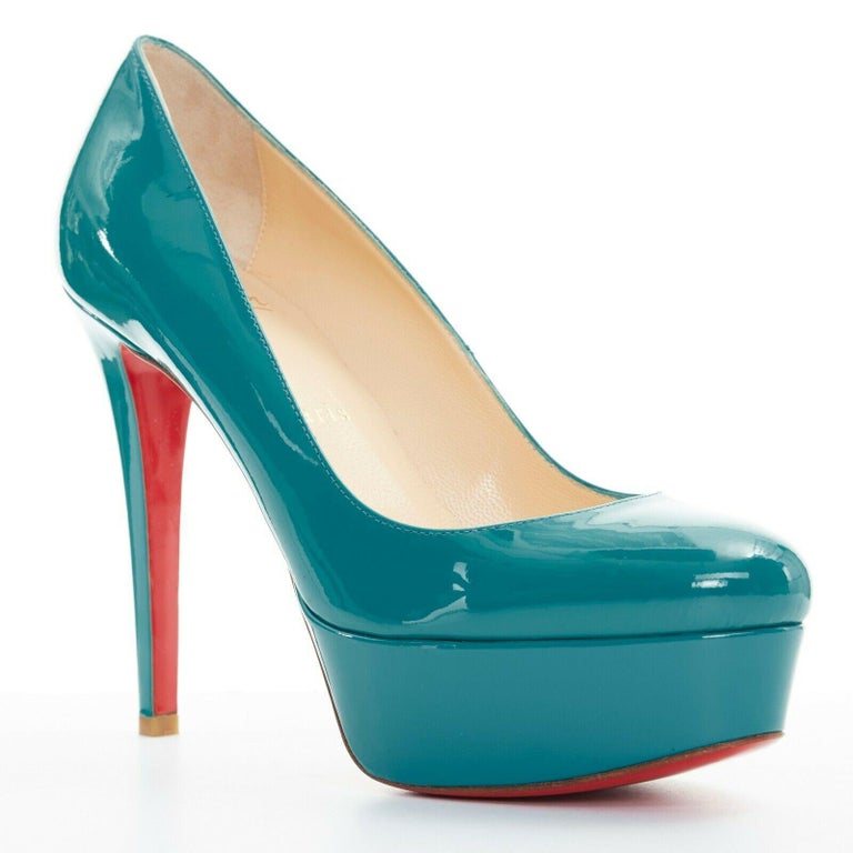 louboutin bianca 140 patent calf