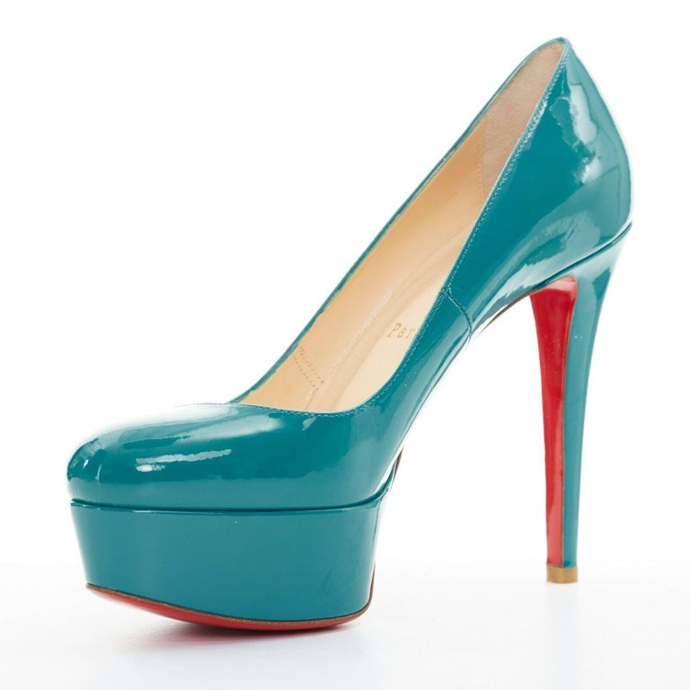 louboutin bianca 140 patent calf