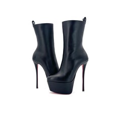 NEW Christian Louboutin Dolly Booty Alta 160 Platform High Heel Boots 36