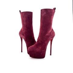 NEW Christian Louboutin Dolly Booty Alta 160 Platform High Heel Boots 39