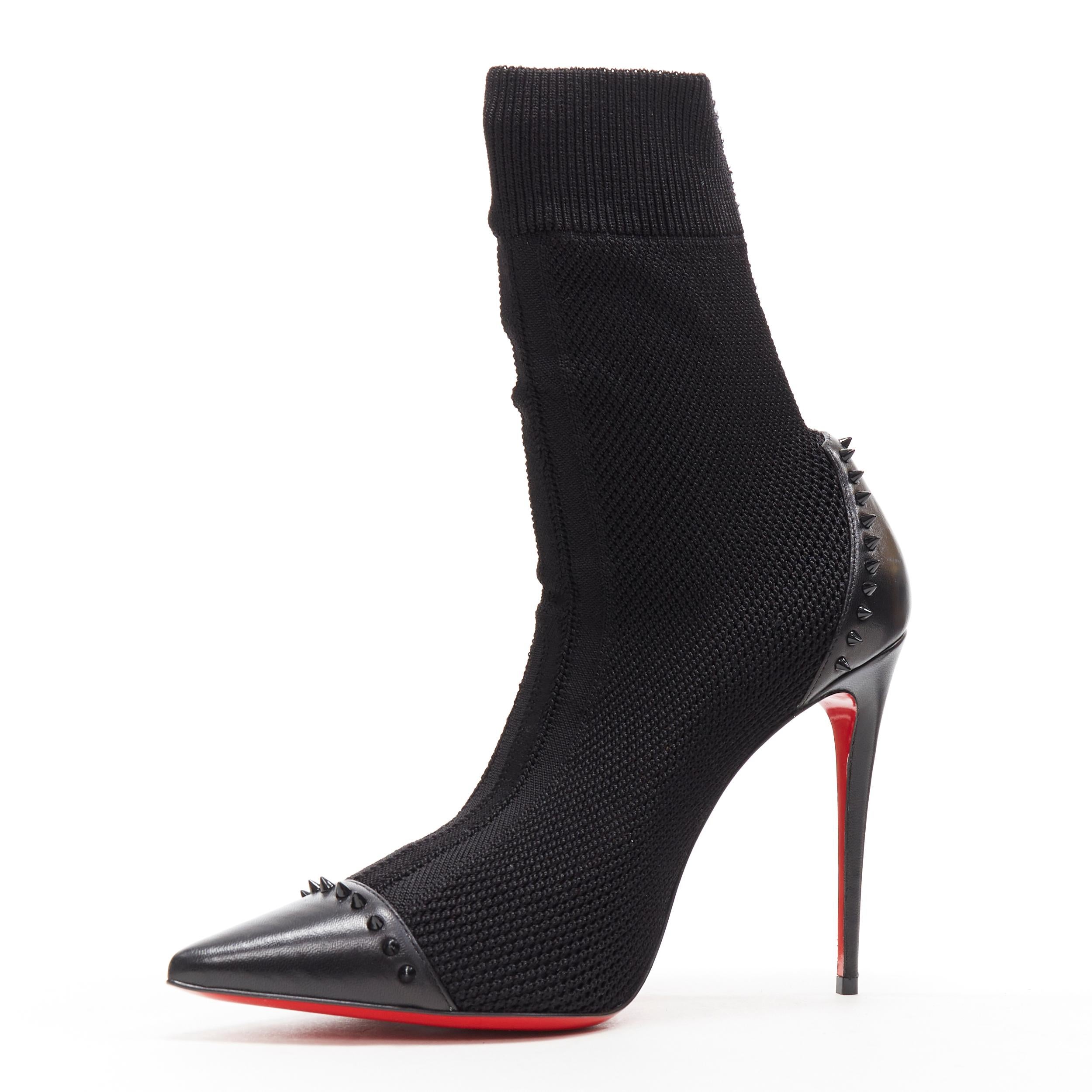 louboutin sock boot
