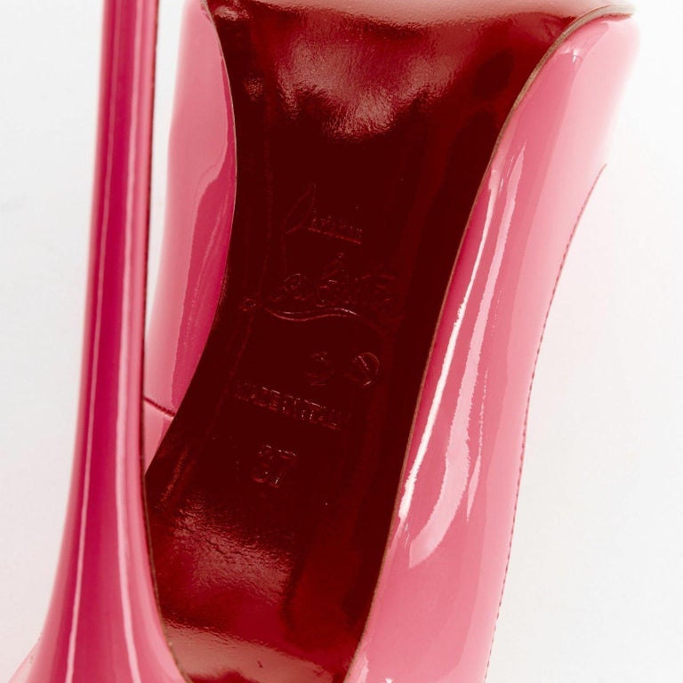 hot chick louboutin shoes pink