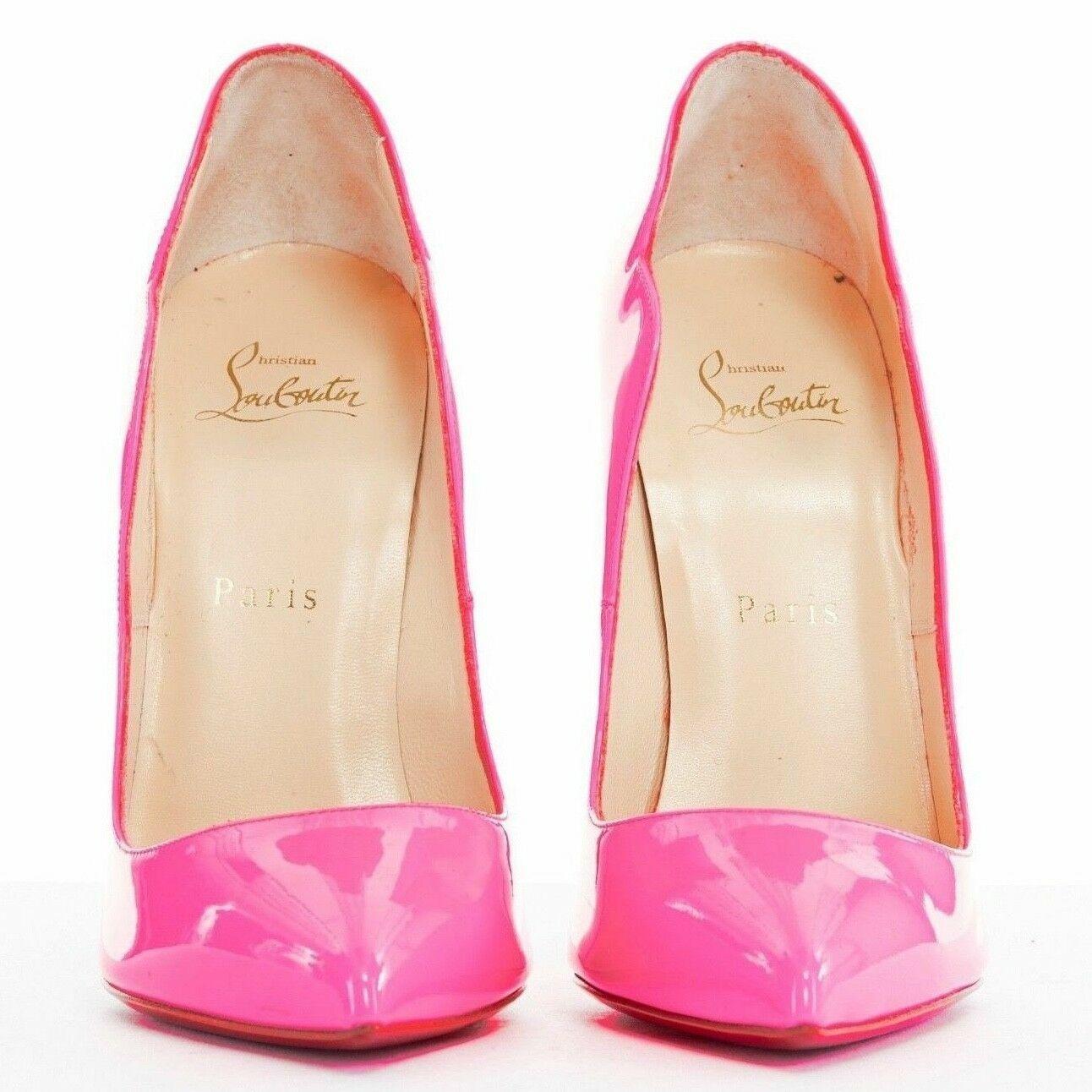 hot pink louboutin heels