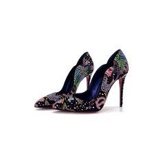 NEW Christian Louboutin Hot Chick Crystal Embellished Limited Edition Pumps 36.5