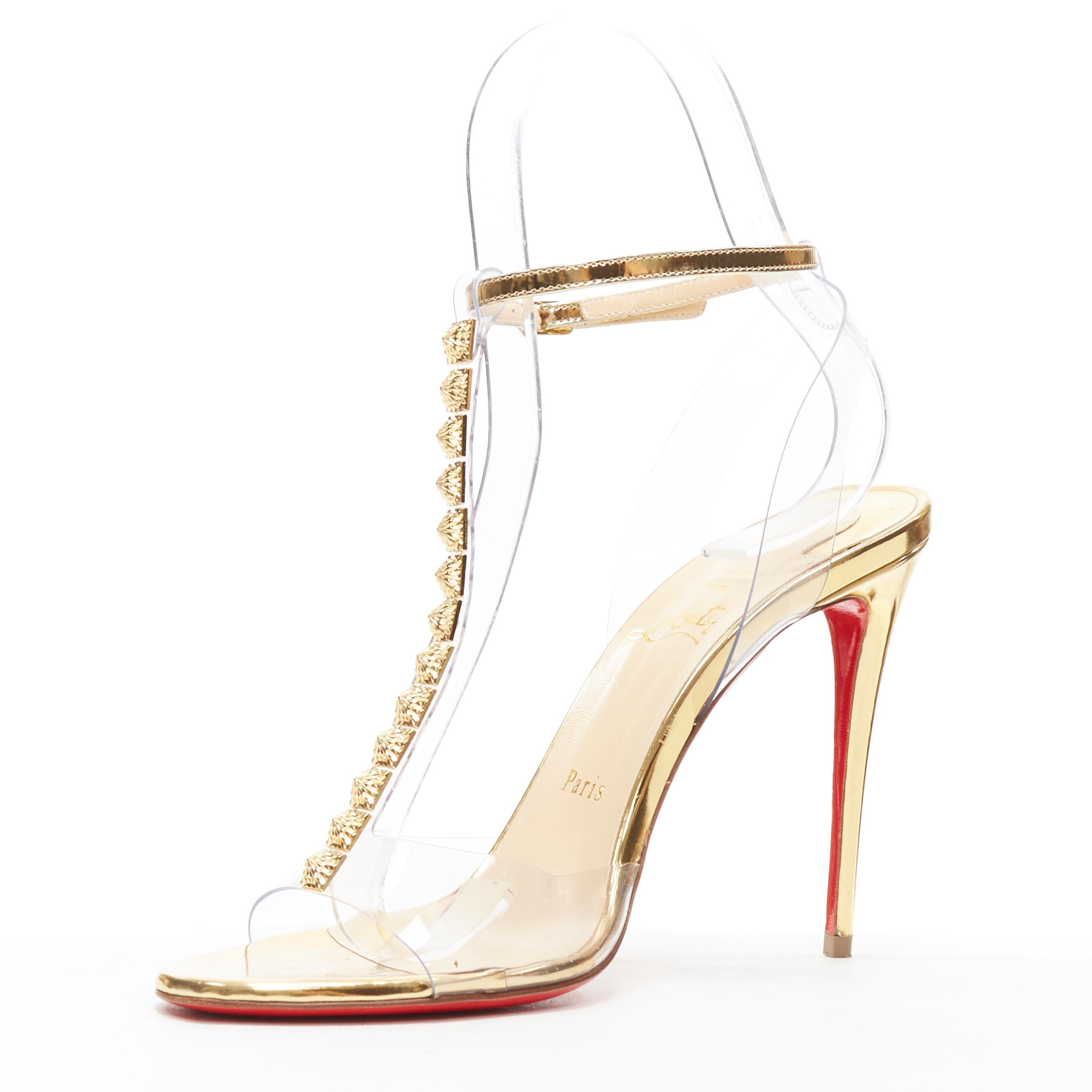 gold t strap sandals