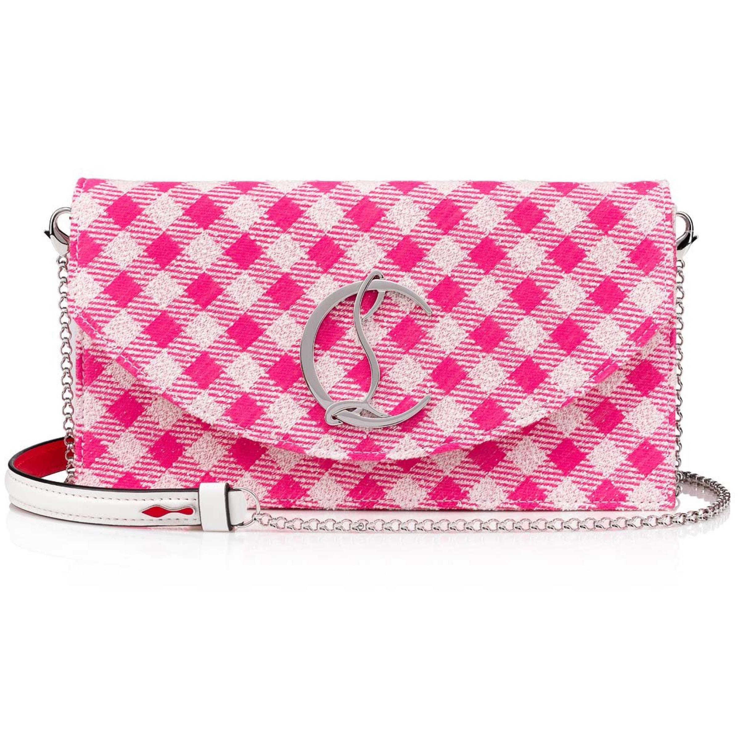 New Christian Louboutin Pink Vichy Canvas Crossbody Shoulder Bag

Authenticity Guaranteed

DETAILS
Brand: Christian Louboutin
Gender: Women
Category: Crossbody bag
Condition: Brand new
Color: Pink
Material: Canvas
Flat pocket and card