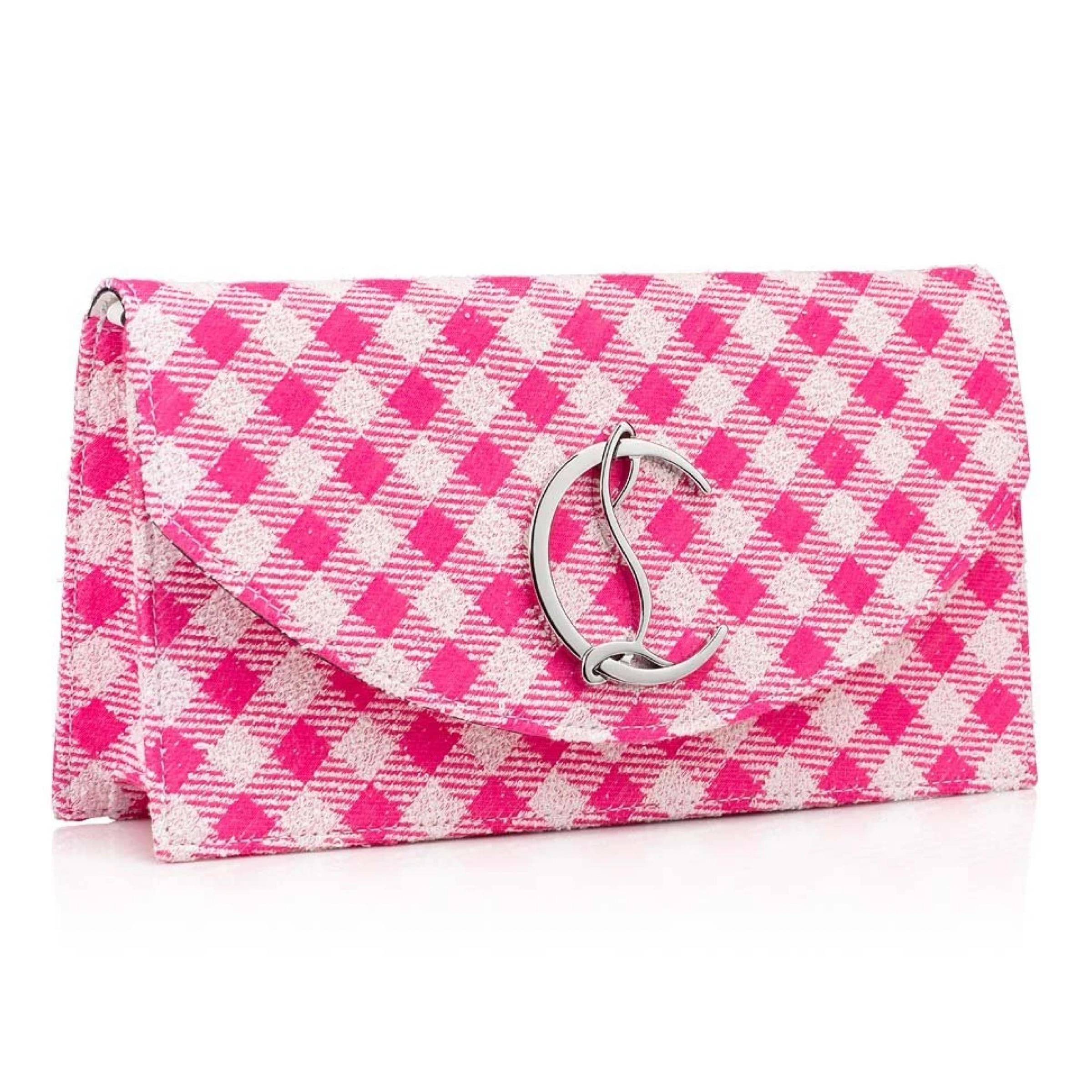 pink louboutin bag
