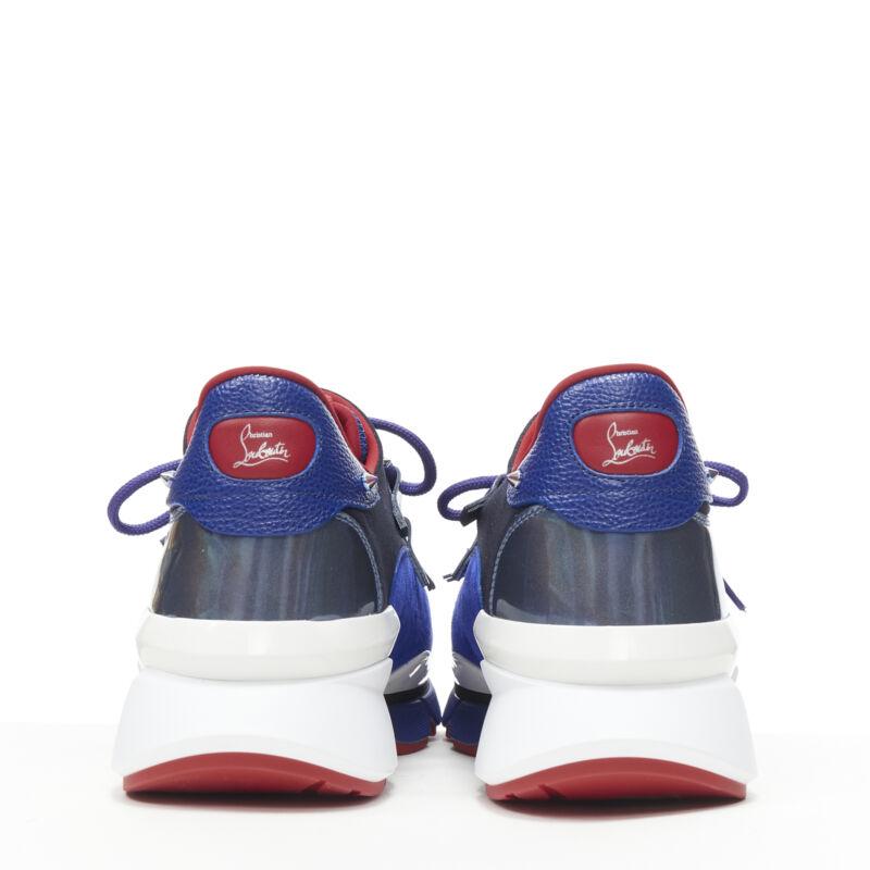christian louboutin red runner sneakers