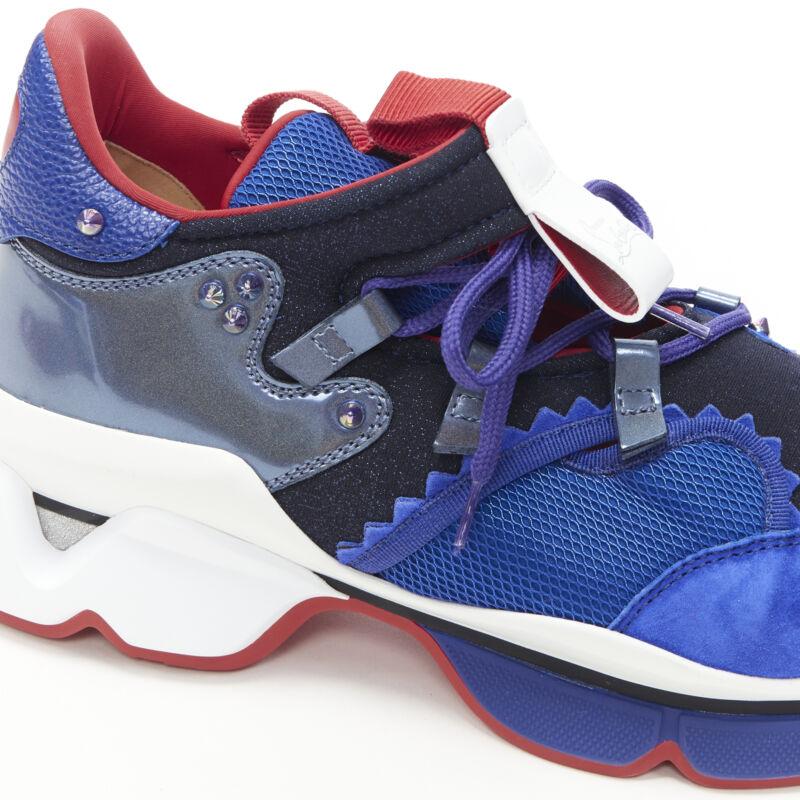 Louboutin red runner homme sale
