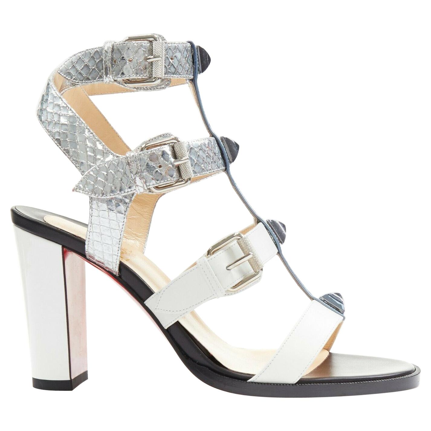 louboutin caged heels