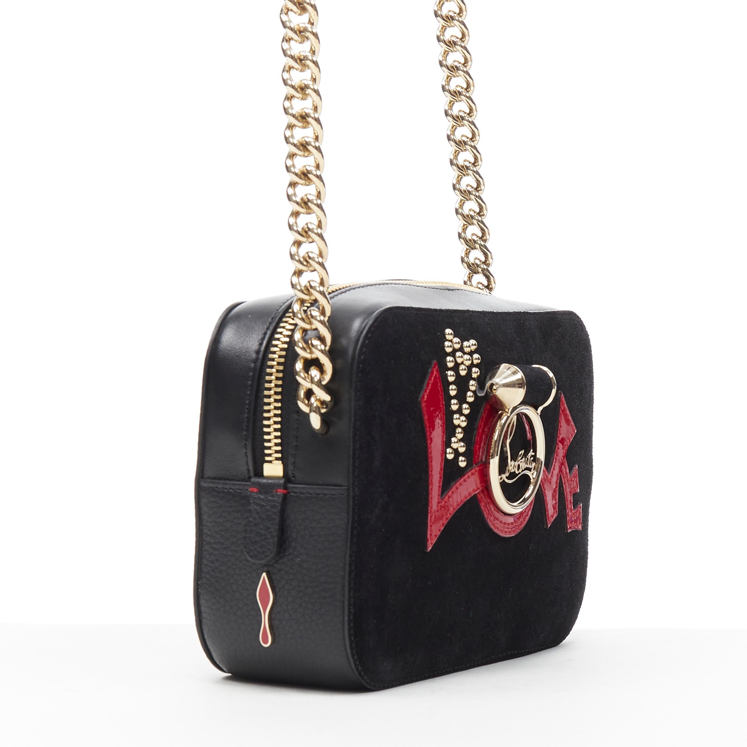 christian louboutin graffiti bolsa
