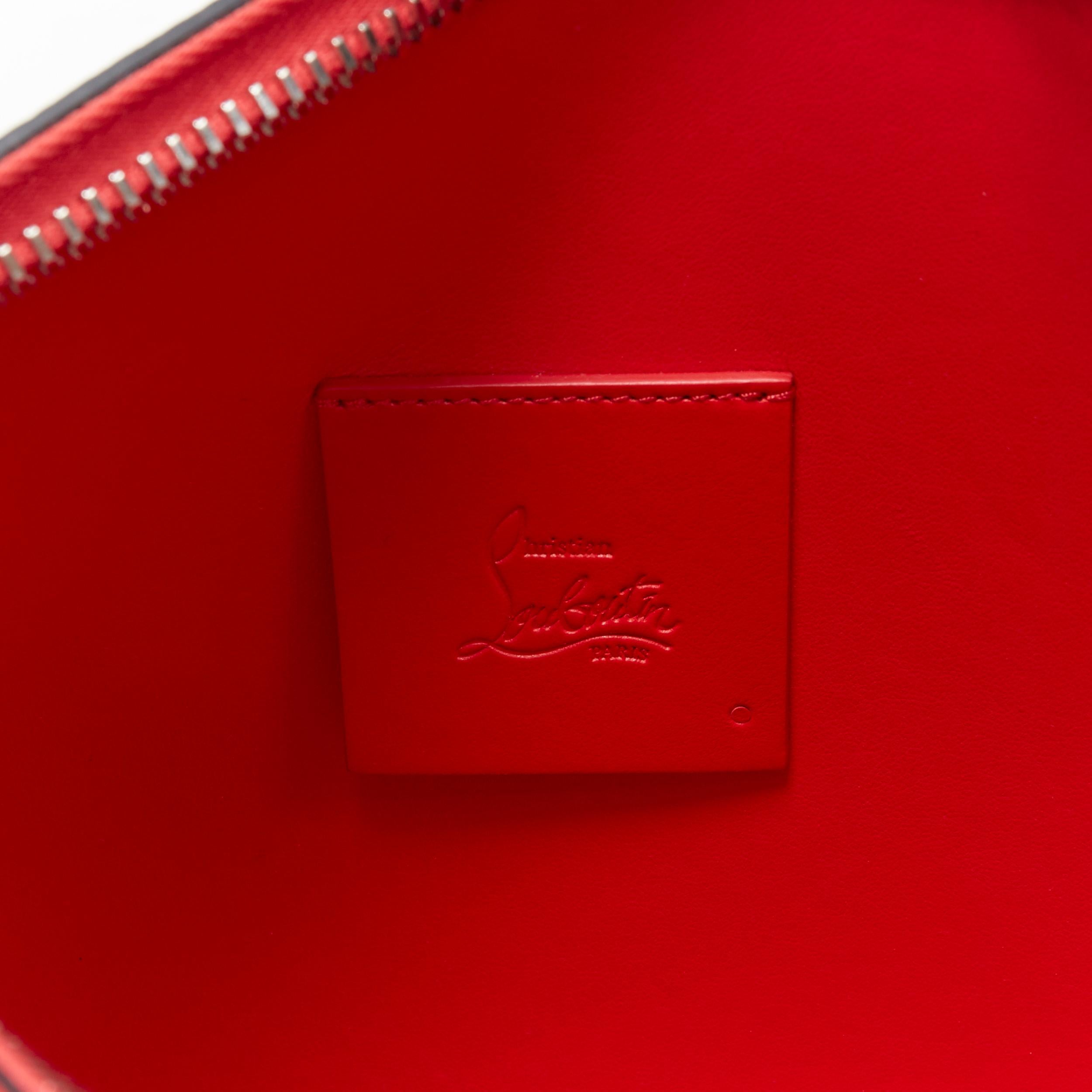 CHRISTIAN LOUBOUTIN Skypouch Kraft PVC laminierte Papiertasche Crossbody-Clutch von CHRISTIAN LOUBOUTIN 7
