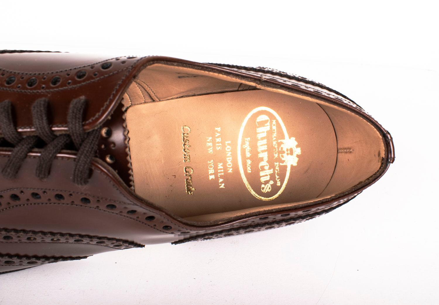 New Church's Men Shoes Derbies Brogue Size UK8, USA9, EUR43 en vente 2