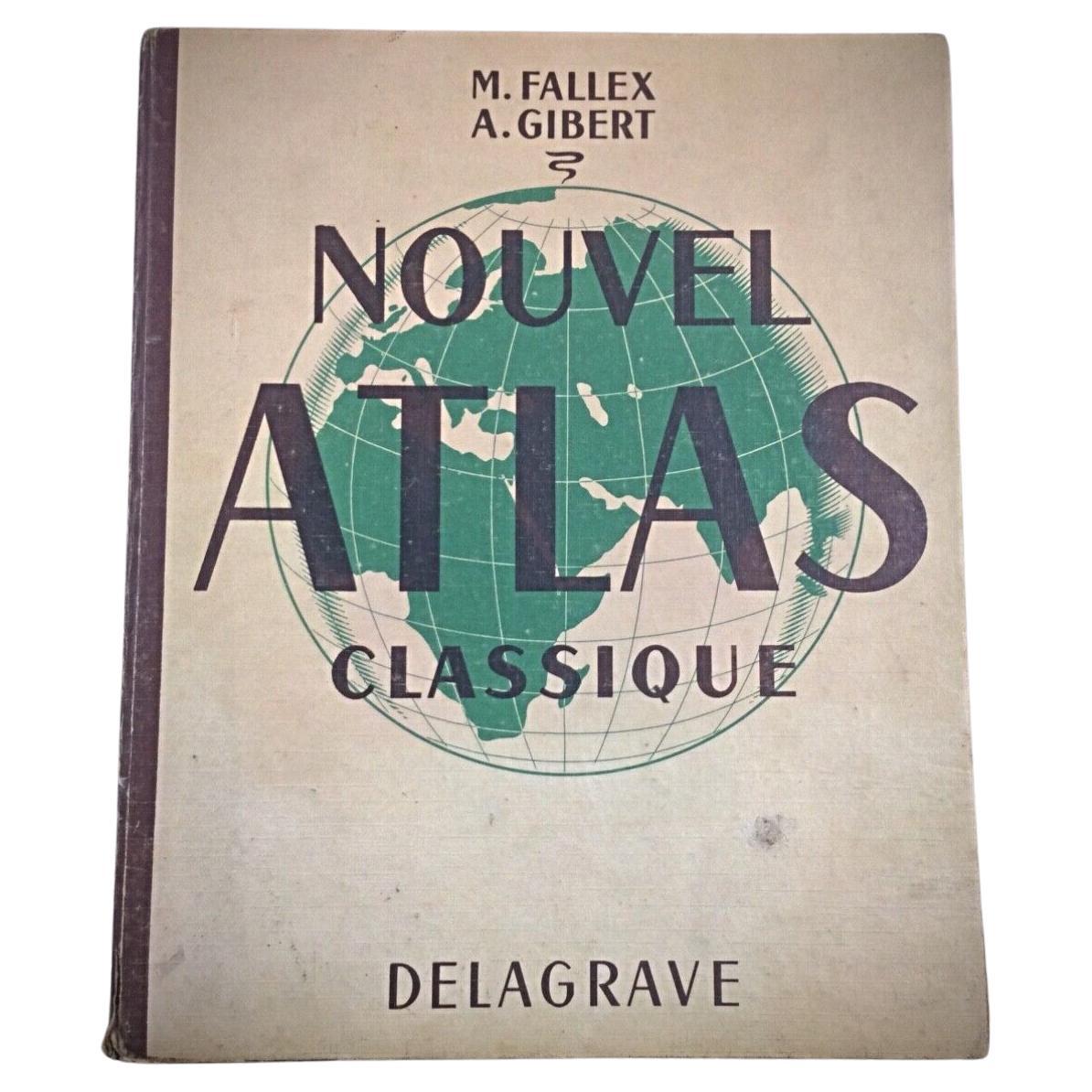 New Classic Atlas Delagrave by M. Fallex and A. Gilbert - 2Y93