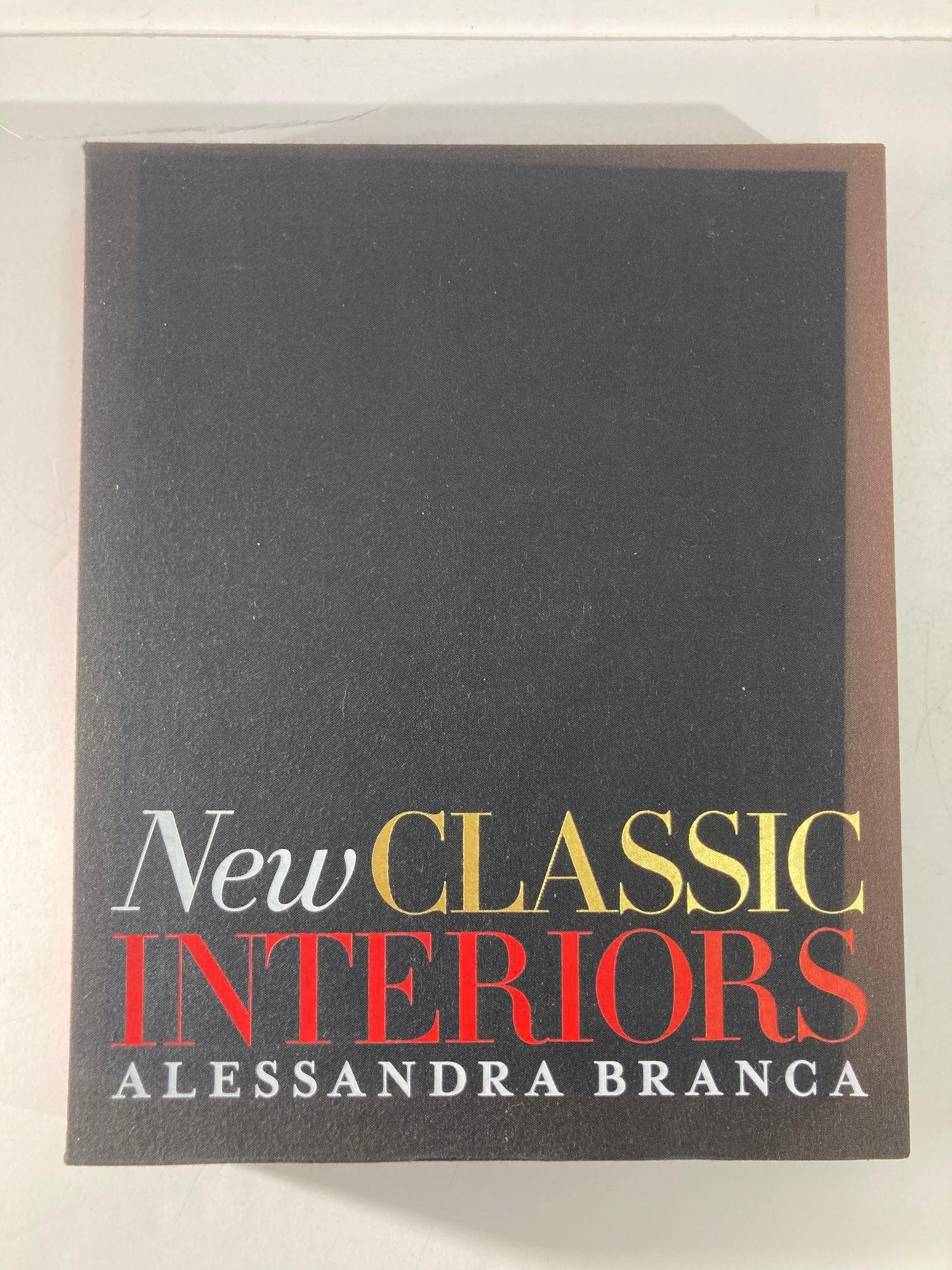 New Classic Interiors by Alessandra Branca Hardcover Coffee Table Book For Sale 8