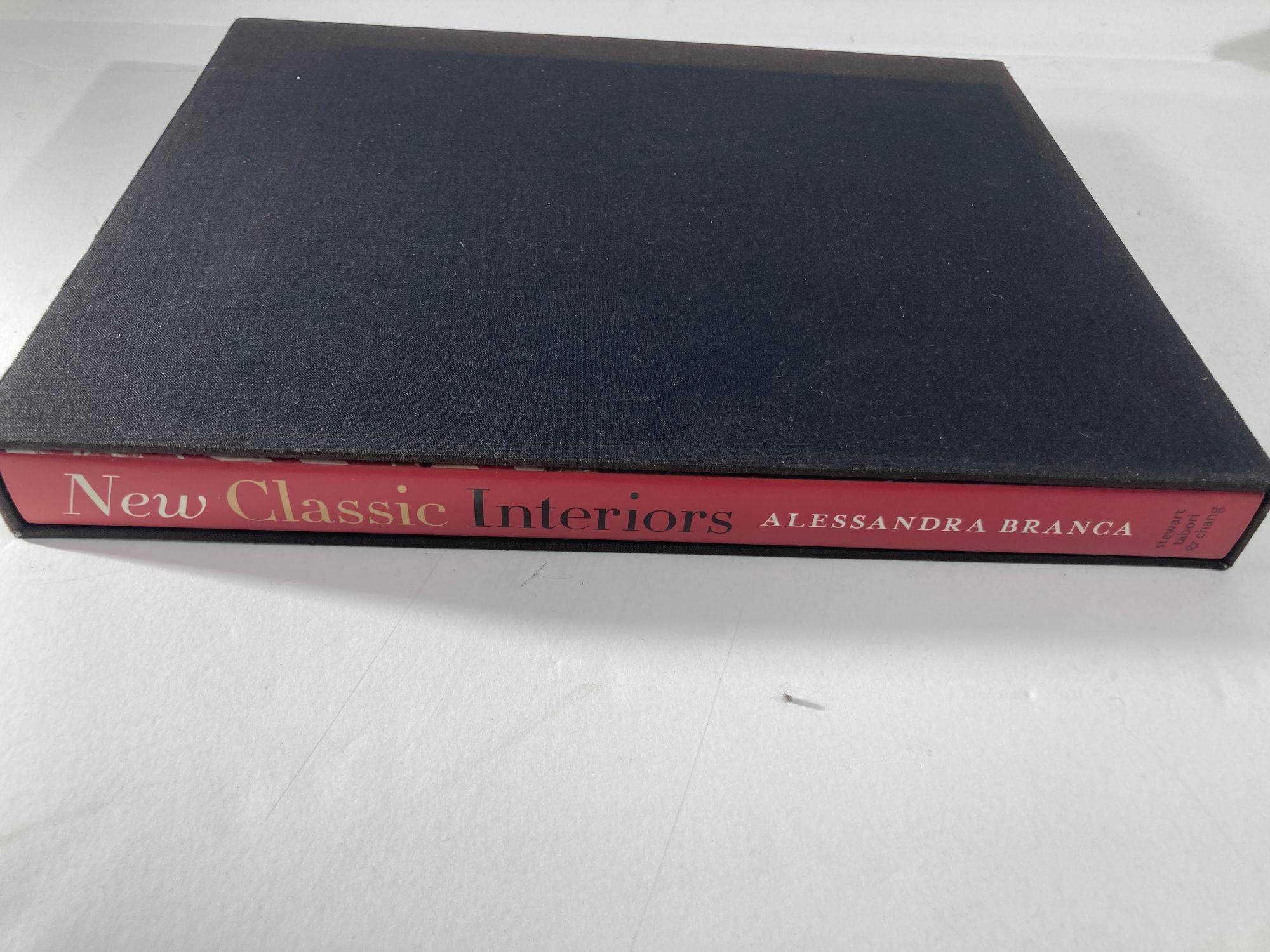 New Classic Interiors by Alessandra Branca Hardcover Coffee Table Book For Sale 10