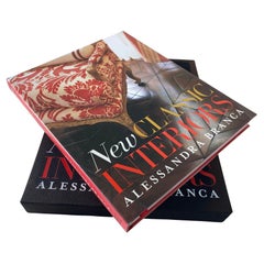 New Classic Interiors by Alessandra Branca Hardcover Coffee Table Book