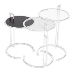NUOVO Tavolino ClassiCon E1027 regolabile in altezza di Eileen Gray in STOCK