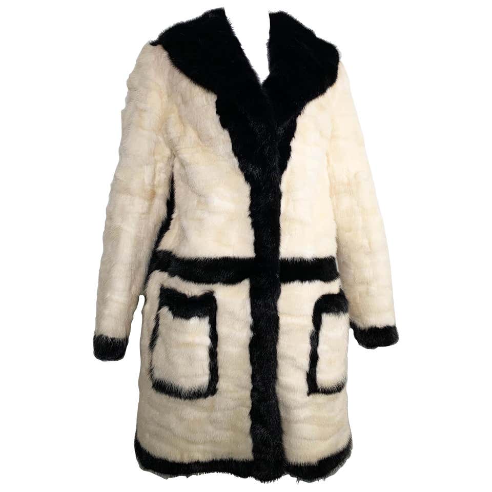 NEW Claudio Paliotti Genuine Mink Fur Coat For Sale at 1stDibs