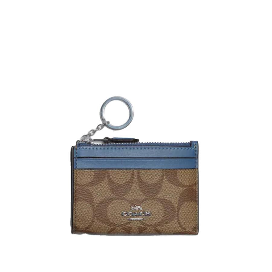 New Coach Brown Blue Mini Skinny ID Case Monogram Signature Canvas Card Case Wallet

Authenticity Guaranteed

DETAILS
Brand: Coach
Gender: Women
Category: Card case
Condition: Brand new
Color: Brown and blue
Material: Canvas
Monogram