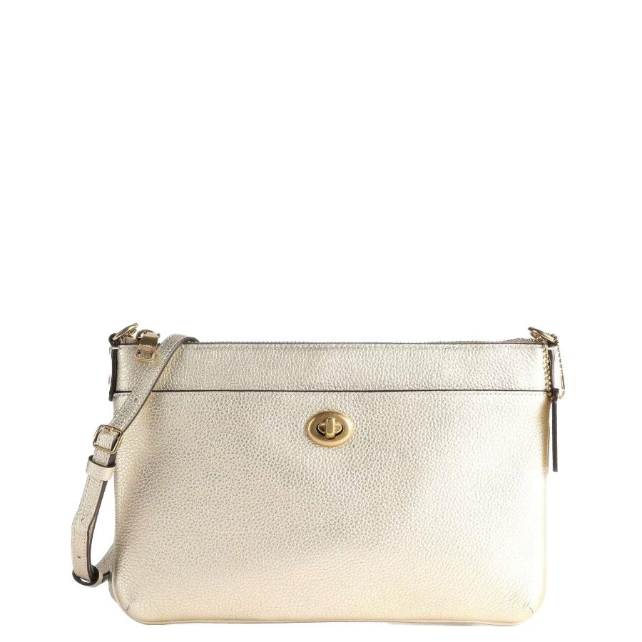 coach metallic crossbody