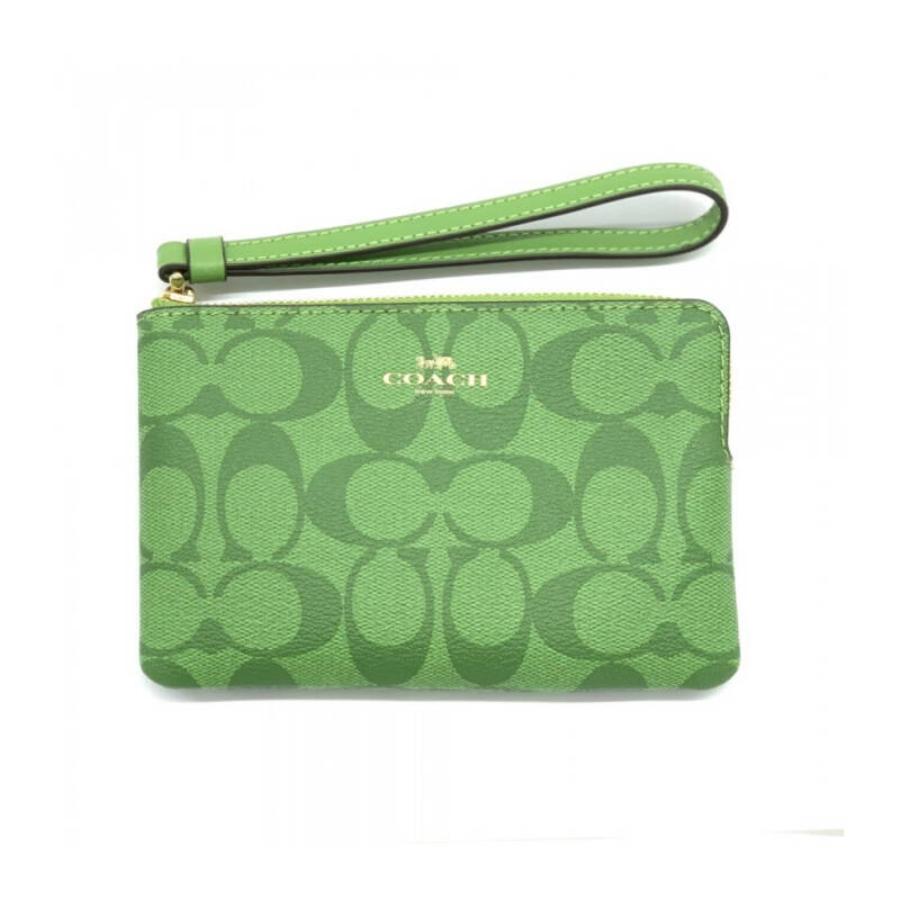 green coach purse