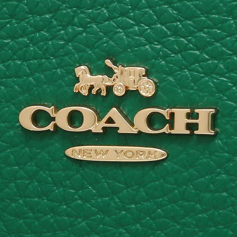 NEW Coach Green Mini Leather Camera Crossbody Bag For Sale 2