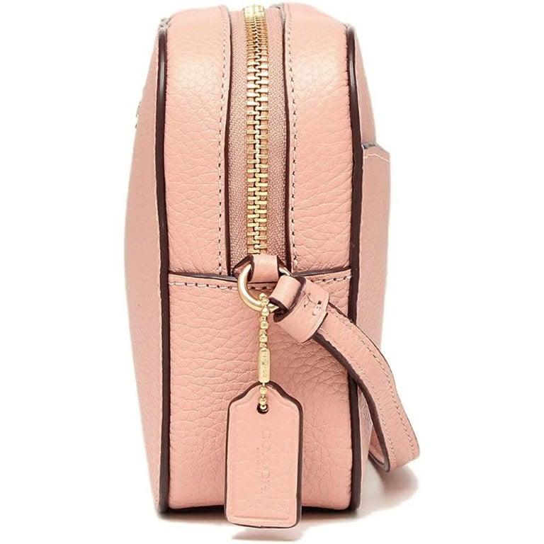 NEW Coach Pink Mini Leather Camera Crossbody Bag For Sale at 1stDibs